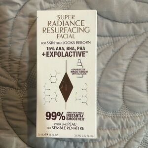 Charlotte tilbury super radiance resurfacing facial